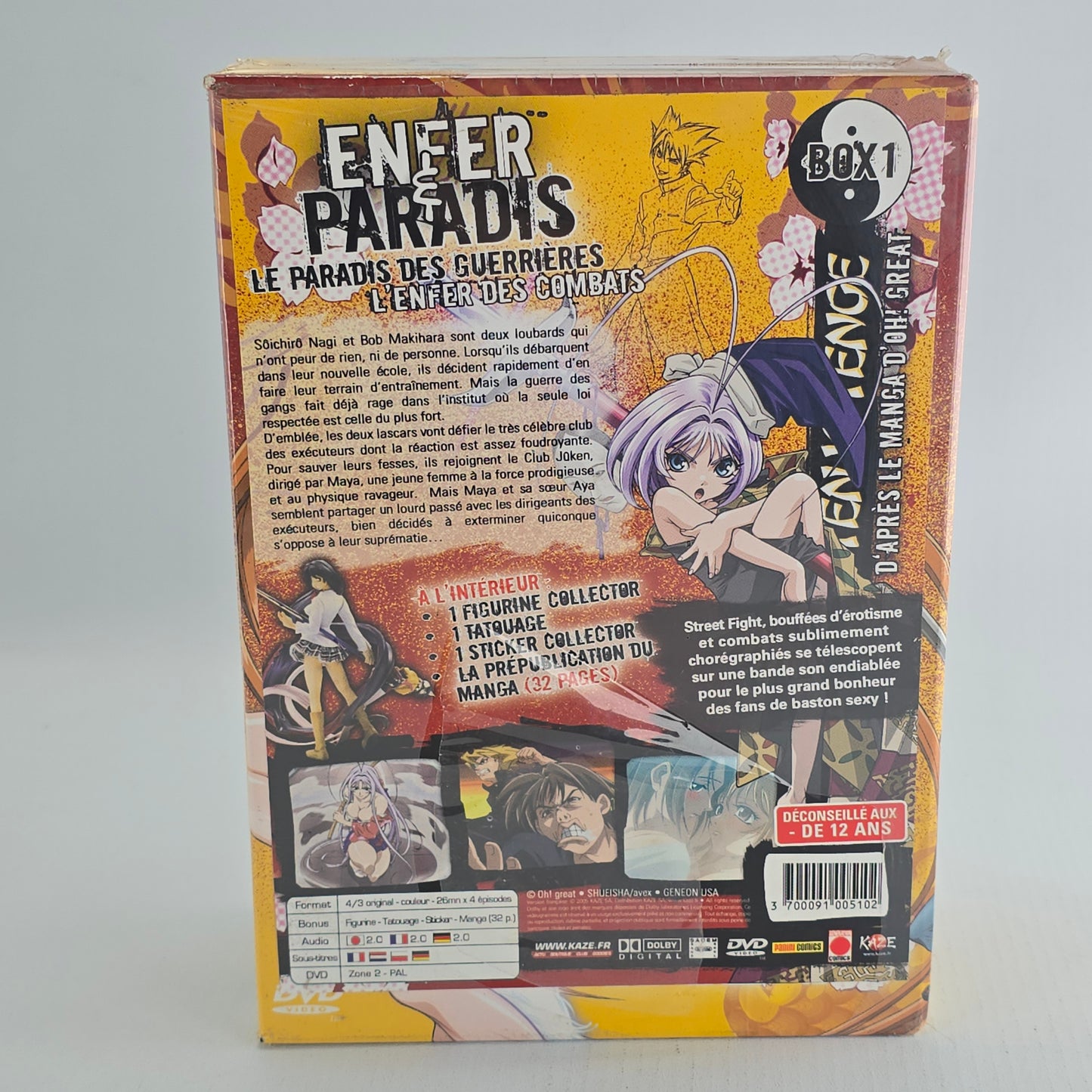 Enfer et Paradis - Vol. 1 - DVD + box de rangement T-shirt Zone 2
