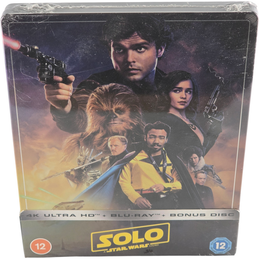 Solo: A Star Wars Story 4K Ultra HD + Blu-ra Zavvi Limitée Exclusive 2020 Zone B