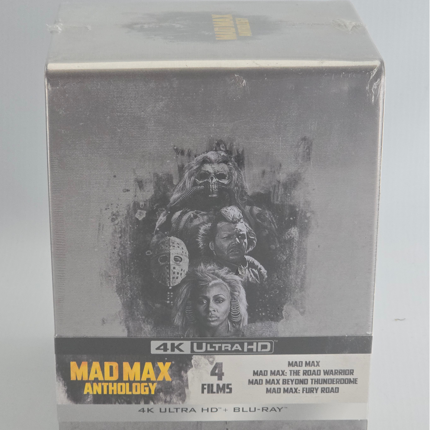 Mad Max Anthology 4K Ultra HD + Blu-ray SteelBook Ltd Zavvi 4 Films Zone Libre