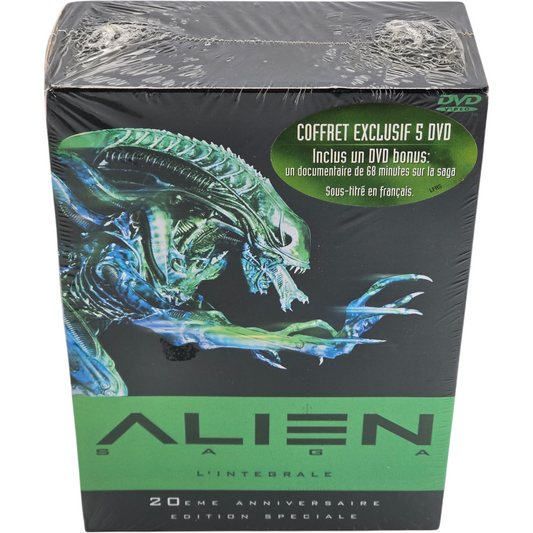 Alien Saga Intégrale 5 X DVD Coffret Collector 20 ème Ridley Scott 2000 B Zone