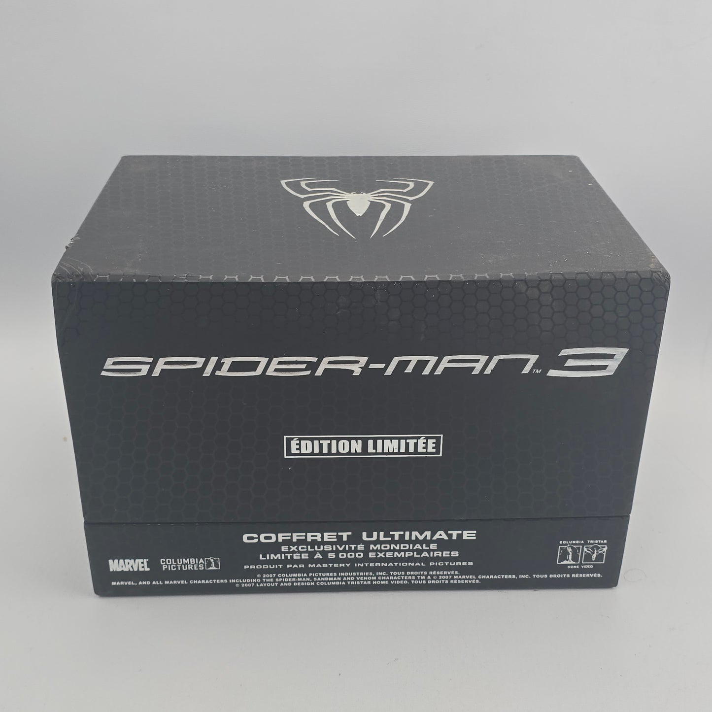 Spider-Man 3 Collector Blu-ray DVD Coffret Ultimate Figurine Attakus Rare