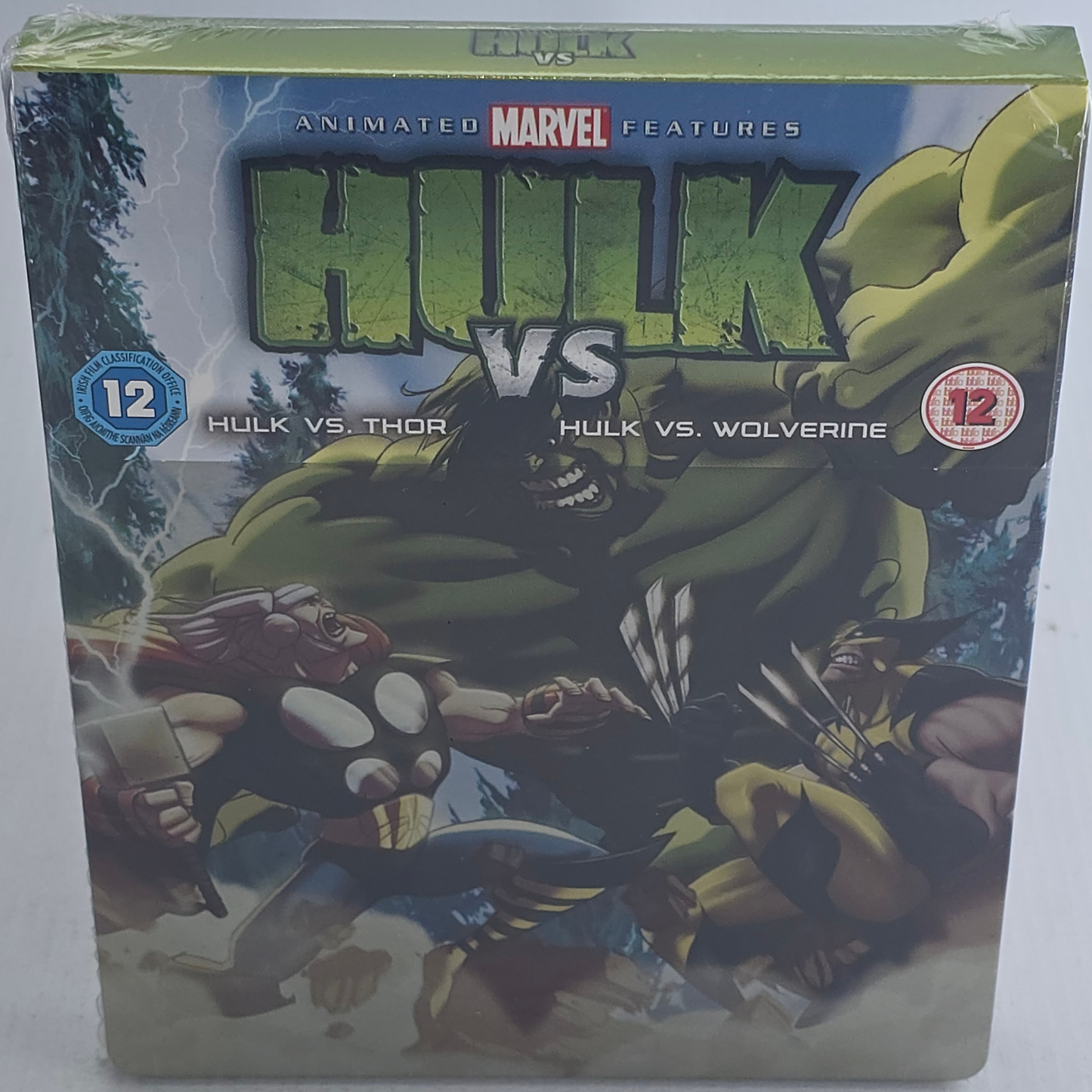 Hulk Vs  Blu-ray SteelBook Blu-ray Zavvi Tirage limité 2000 Ex Zone B