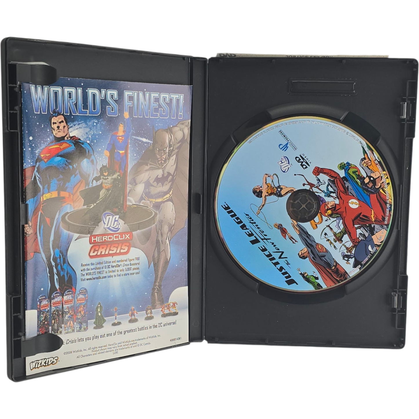 Justice League:DVD The New Frontier 2008  DC Comics Zone 1 US Import