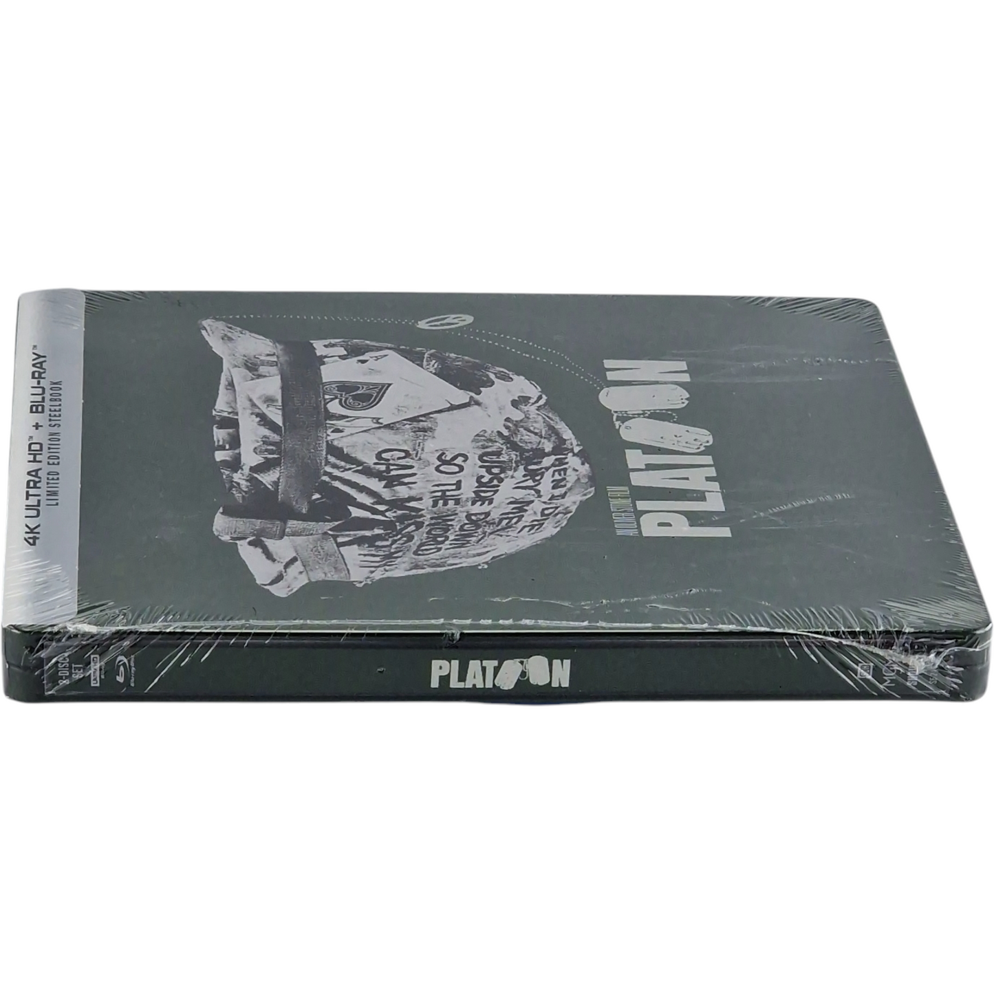 Platoon 1986 SteelBook 4K Ultra HD + Blu-ray 2024 Oliver Stone Zone A [-18]