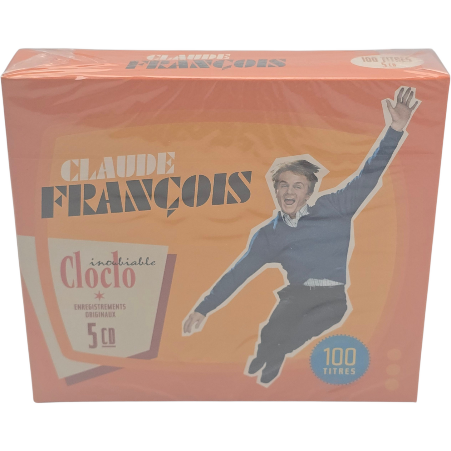 Claude François Inoubliable Cloclo Coffret 5 x CD Best Of Hits  100 Titres