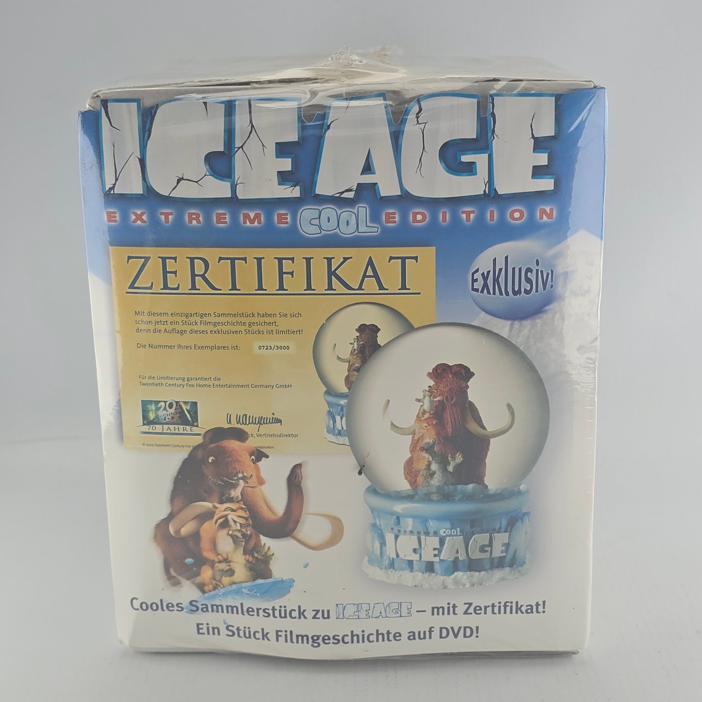 L'Âge de Glace DVD Coffret Édt Extrêmement Cool + Boule à Neige Collector Zone B
