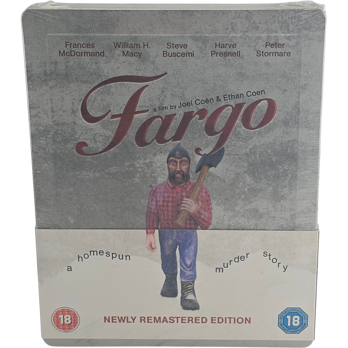 Fargo SteelBook Débossé Blu-ray Zavvi Ltd Joel Coen, Ethan Coen [-18] Zone Libre