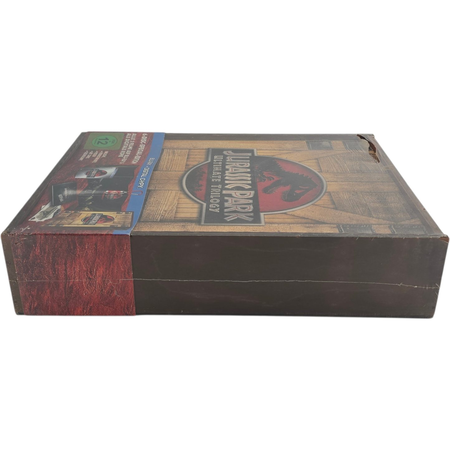 Jurassic Park Ultimate Trilogy Blu-ray  Ltd Edition boîte bois Collector Zone B