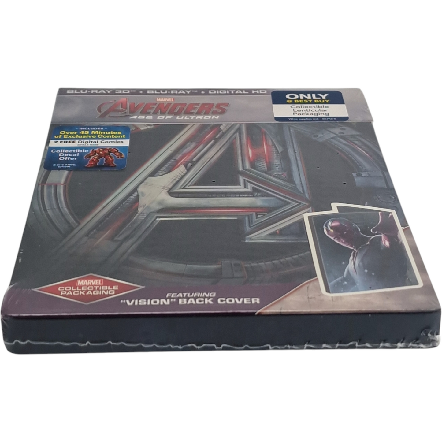 Avengers: Age of Ultron Blu-ray 3D + 2D SteelBook Débossé Best Buy 2018 A Zone