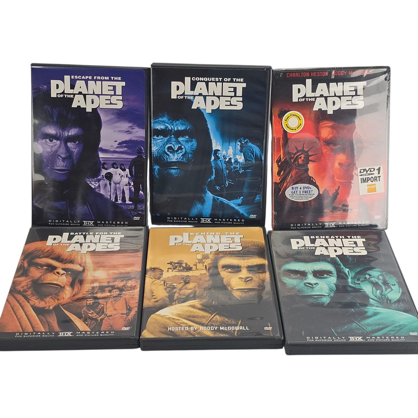 Planet of the Apes: The Evolution DVD 6 Films Ltd Edition Zone 1 US Import