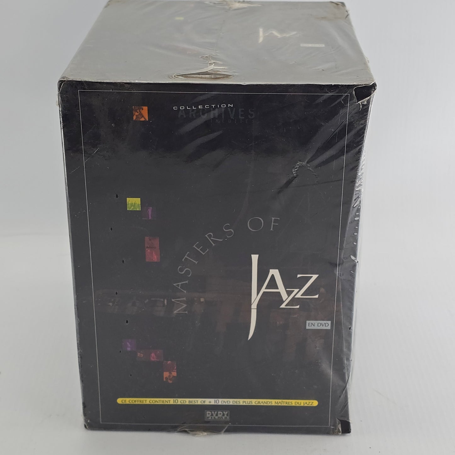 Masters of Jazz  Coffret  Archives Inédites - 10 Dvd + 10 Cd Best of  Zone 2
