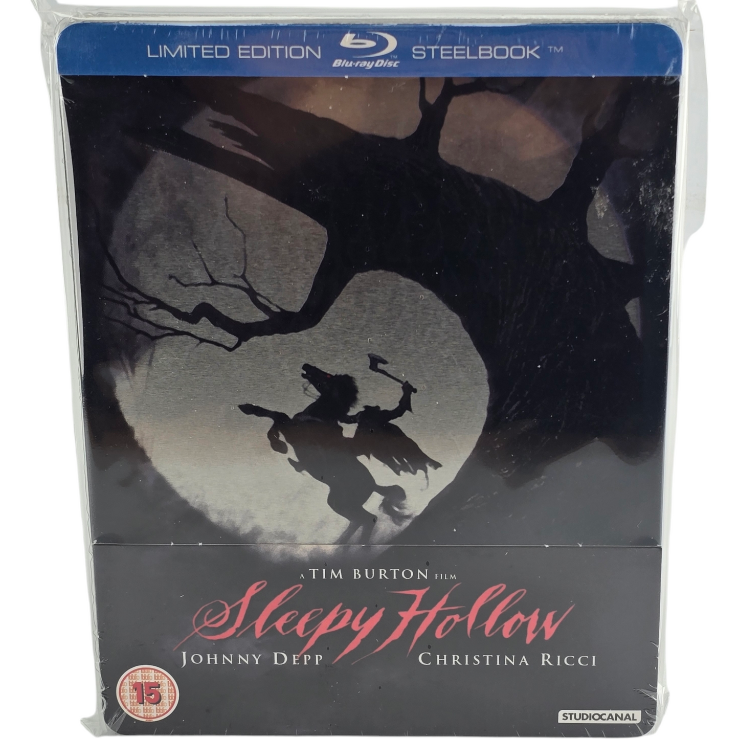 Sleepy Hollow Steelbook Blu-ray 1ère édition 2015 Zavvi 2000 Ex Johnny Depp  B