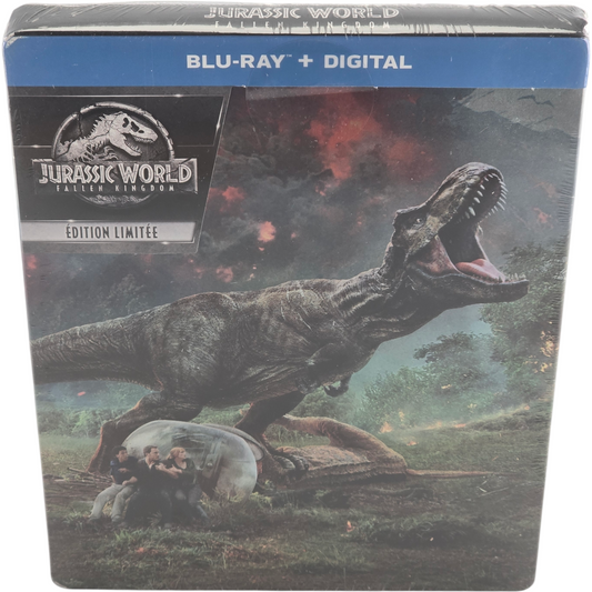 Jurassic World: Fallen Kingdom SteelBook Blu-ray Chris Pratt J.A. Bayona 2018  B