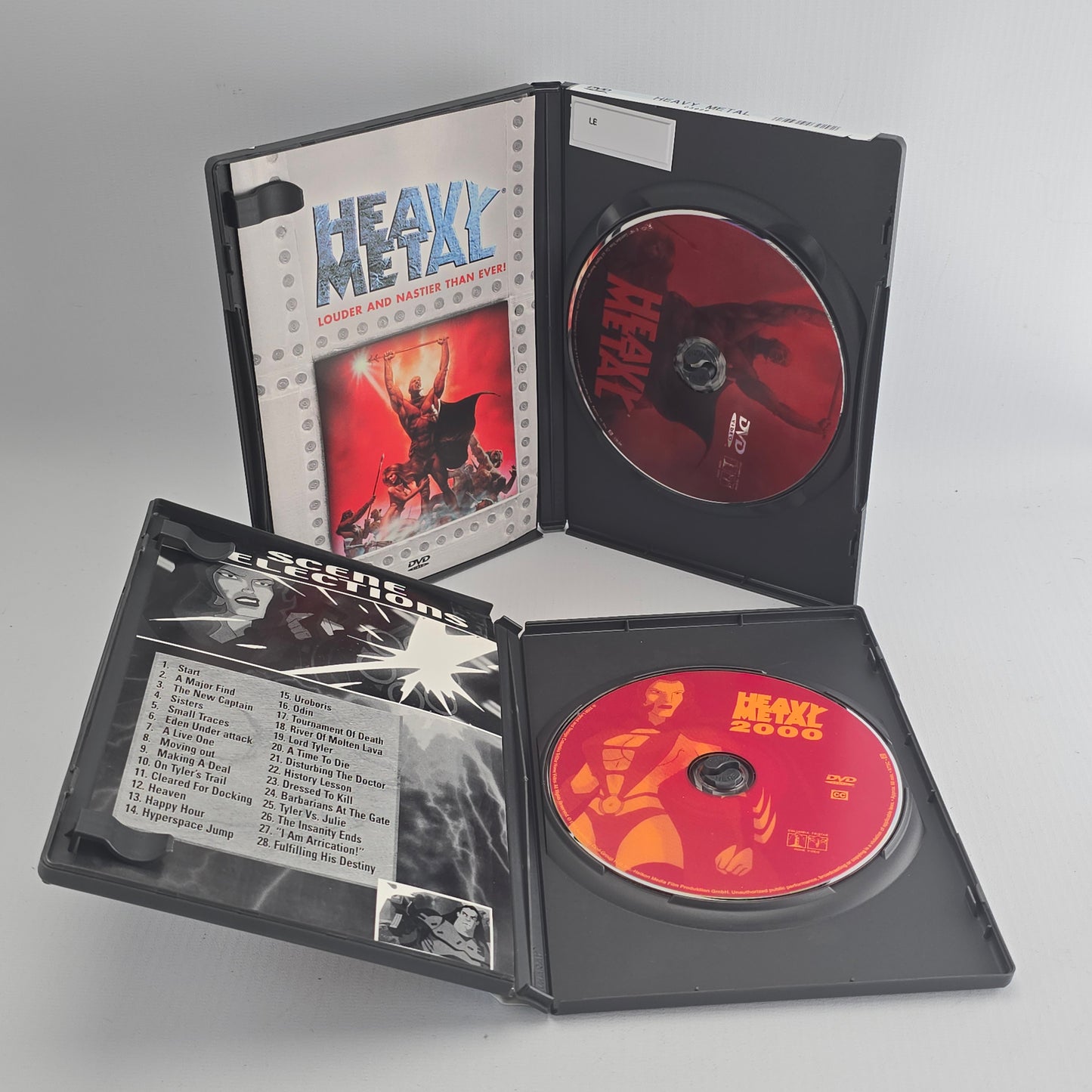 Heavy Metal & Heavy Metal 2000 DVD Box Set Double Feature DigiPack Region 1