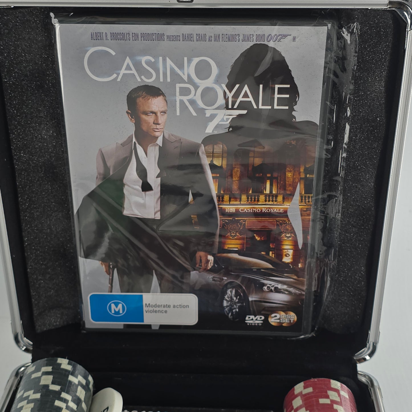 Casino Royale DVD Collection Edition Limitée Valise en aluminium Poker Zone 2