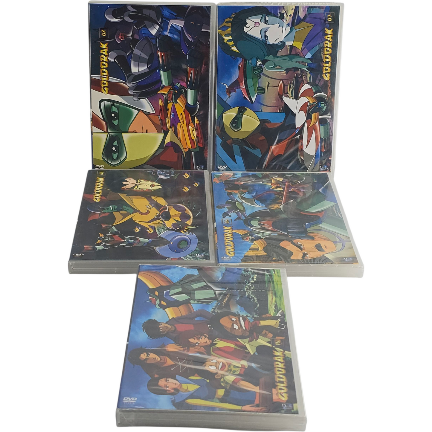 Goldorak Box 2  Épisodes 27 à 52  Version Française 5 X DVD Region 2