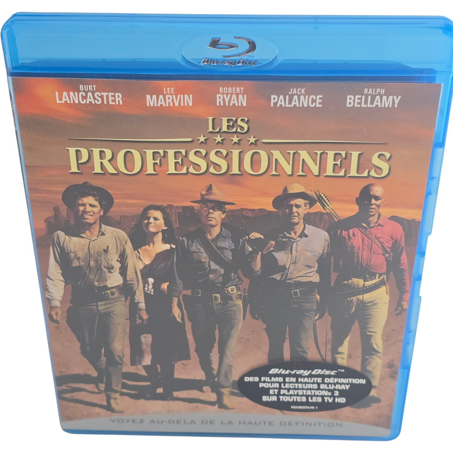 Les Professionnels Blu-ray Richard Brooks Avec Burt Lancaster Zone B