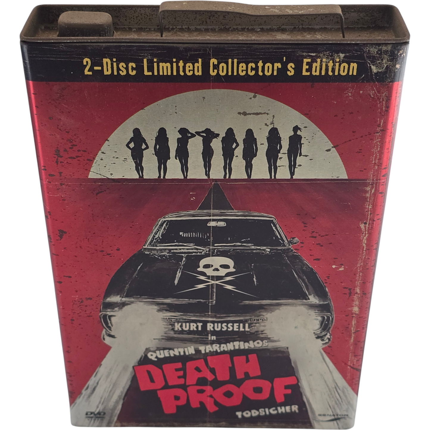 Death Proof DVD SteelBook jerrican Metal Box Collector's Quentin Tarantino[-18]Z 1