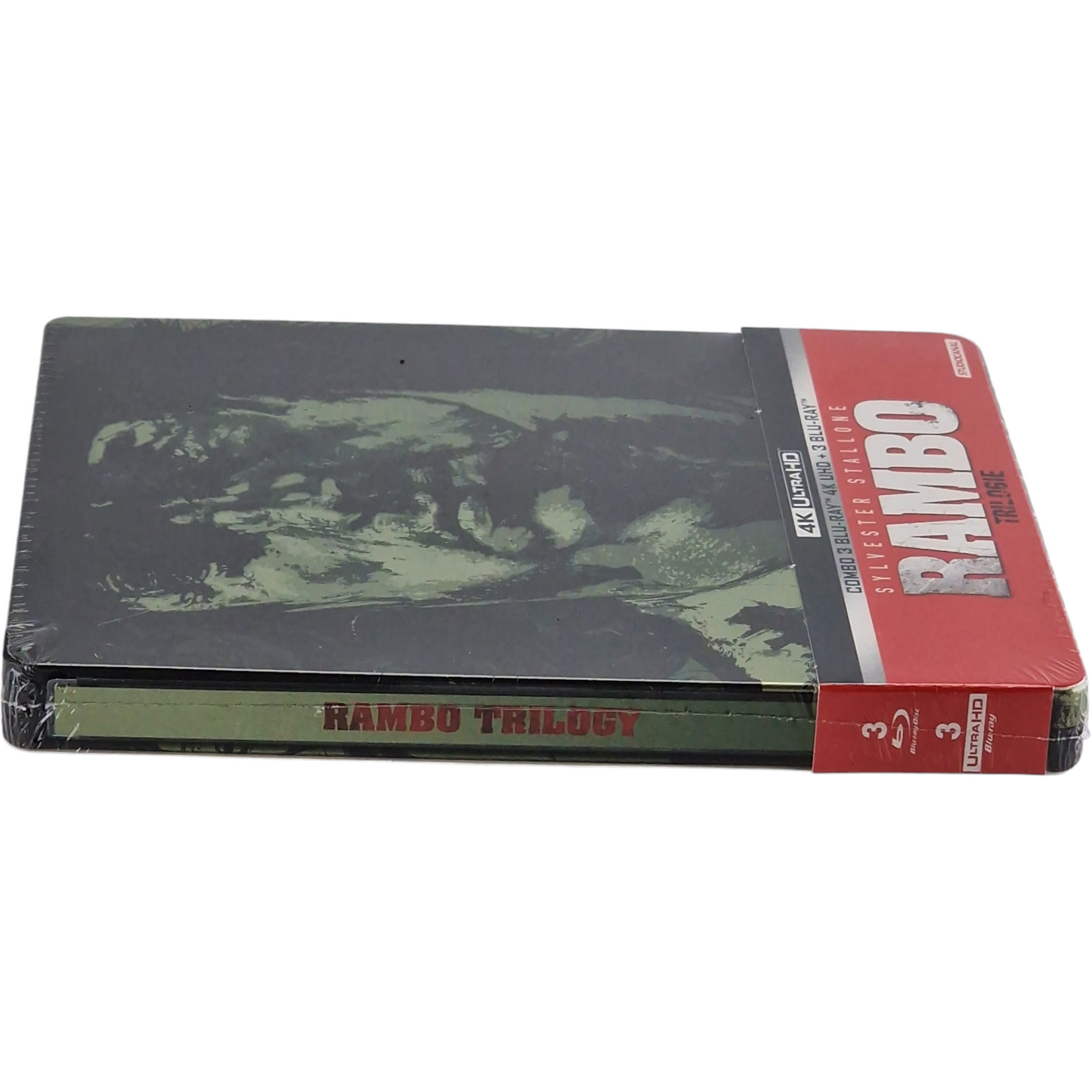 Rambo La Trilogie Rambo SteelBook Collector 4 K Ultra HD + Blu-ray Stallone B