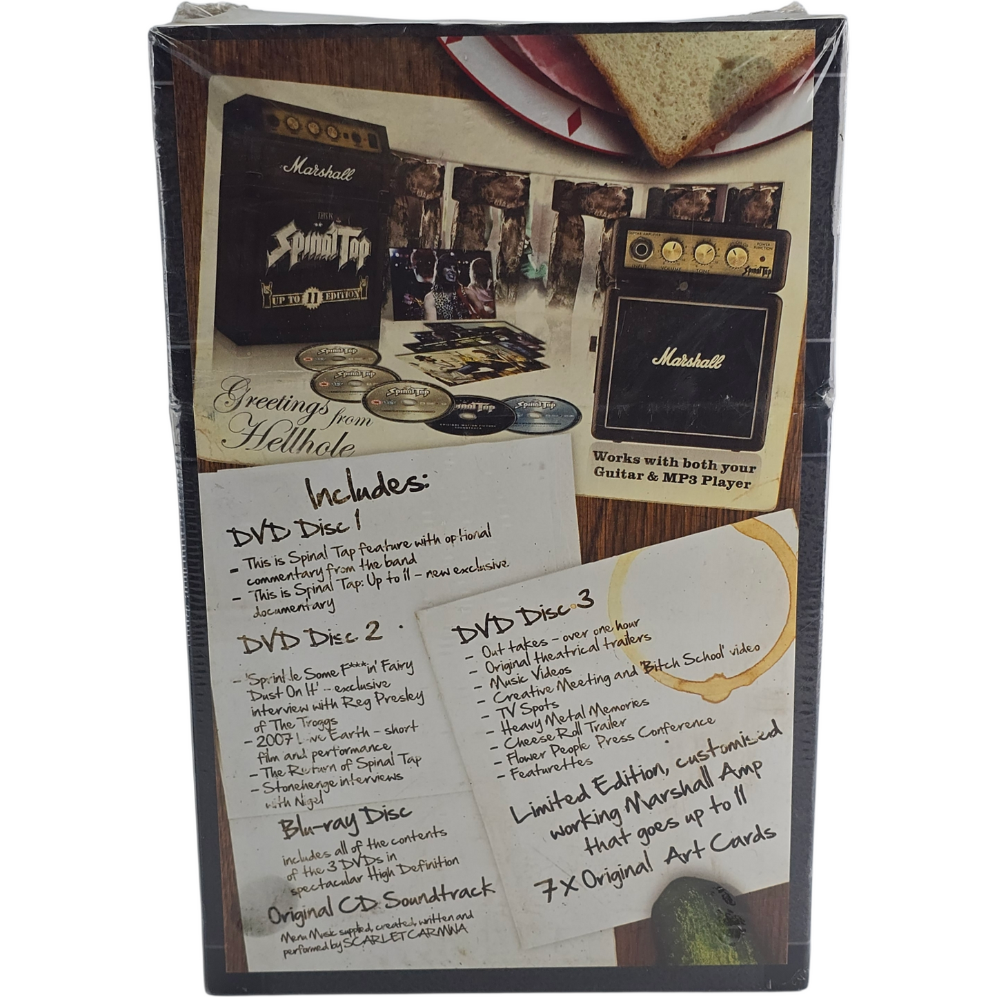 This Is Spinal Tap –Up to 11 Edition: Coffret Marshall Amp + Blu-ray + DVD + CD