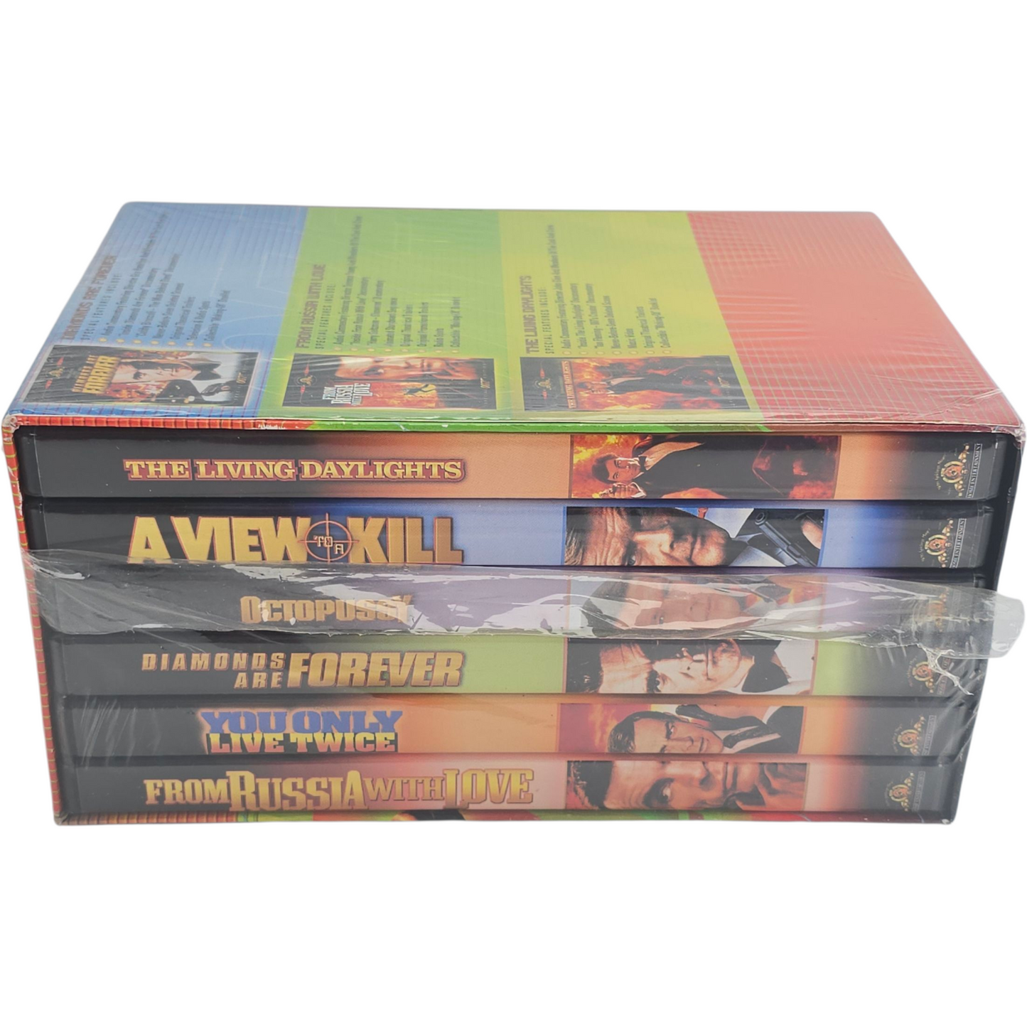 James Bond DVD Gift Set 6 Films Sean Connery, Roger Moore Zone 1 Import USA