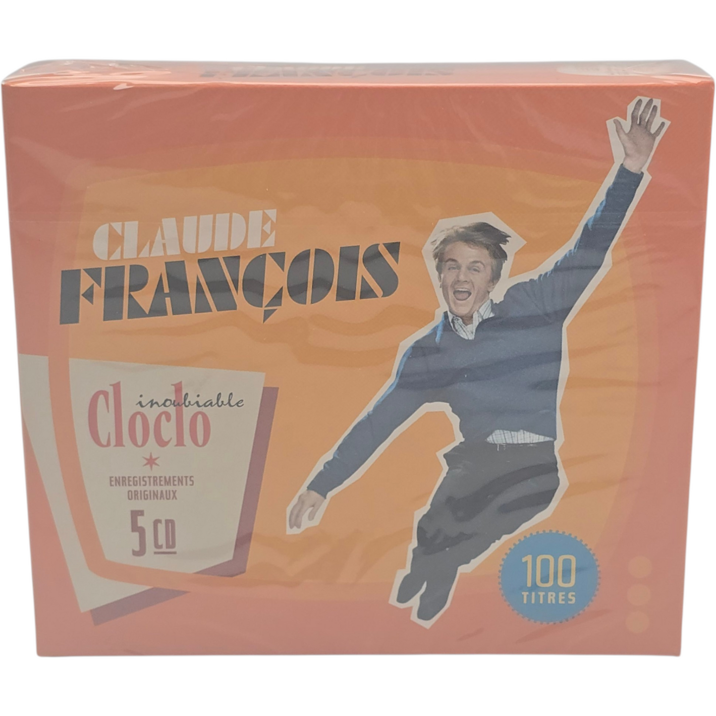 Claude François Inoubliable Cloclo Coffret 5 x CD Best Of Hits  100 Titres