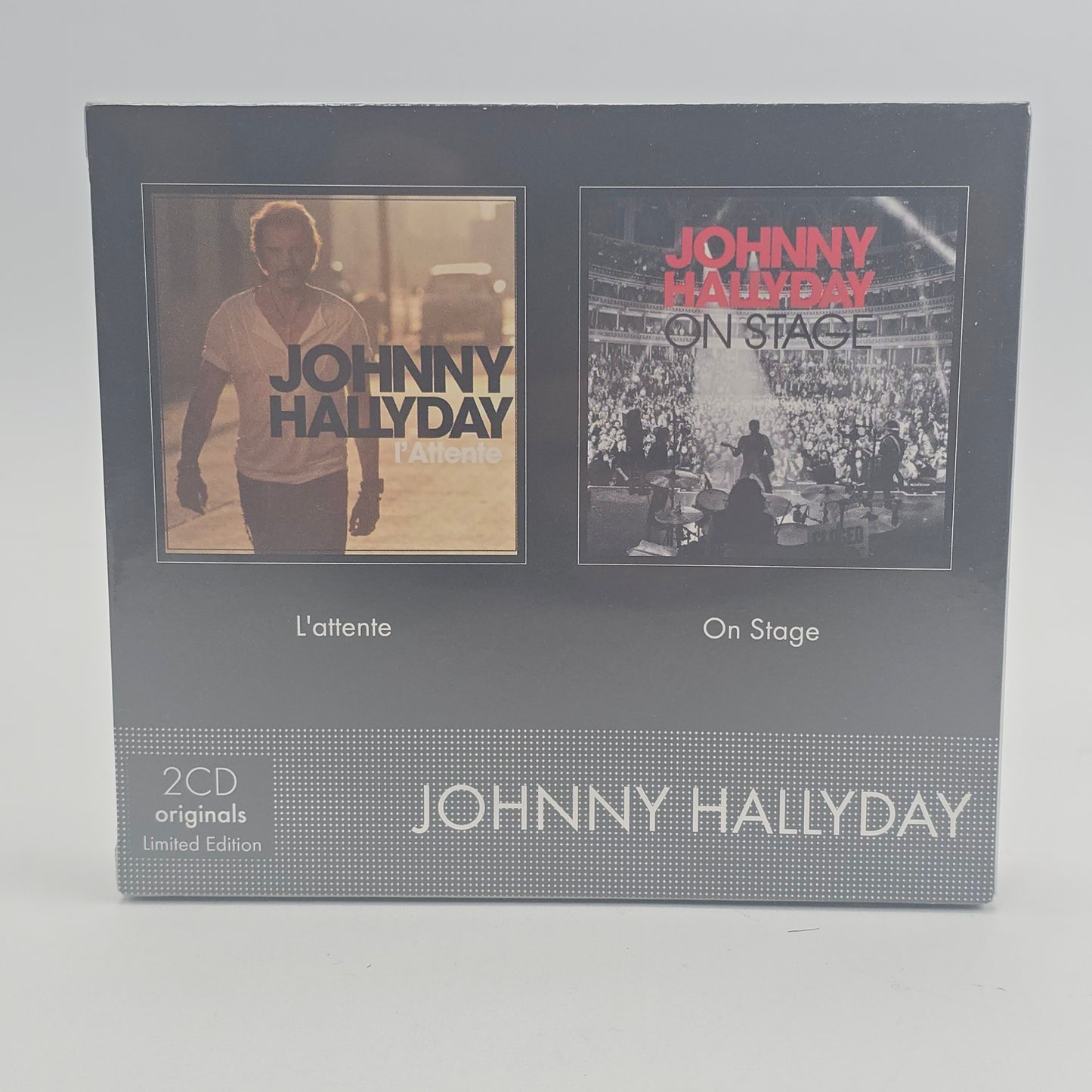 Johnny Hallyday L'Attente On Stage Coffret 3 CD Édition Limitée Rock Français