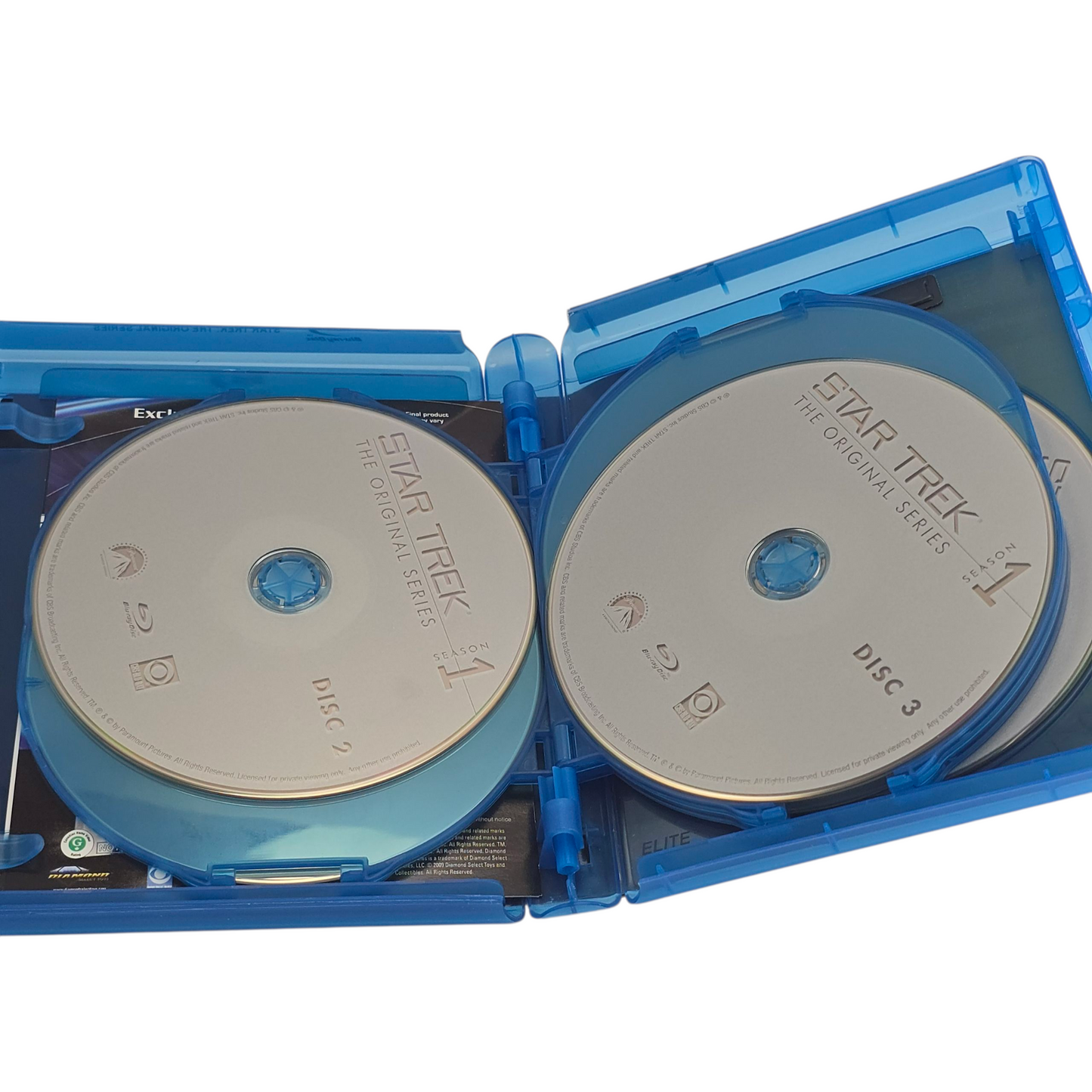Star Trek -The Original Series: Season 1 Blu-Ray Zone 1 (1966–1967) Import USA