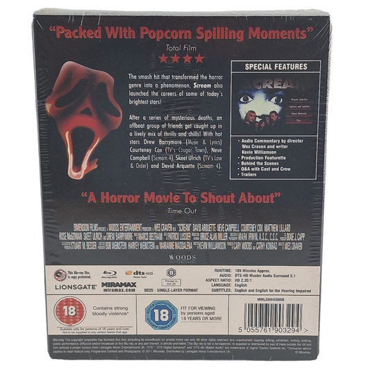 Scream (1996) – SteelBook Blu-ray – Zone B – vue 3