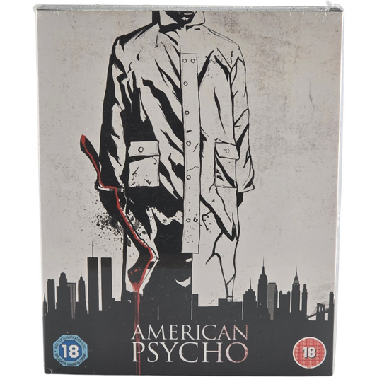 American Psycho SteelBook 4K Ultra HD + Blu-ray Zavvi UK Zone B Christian Bale