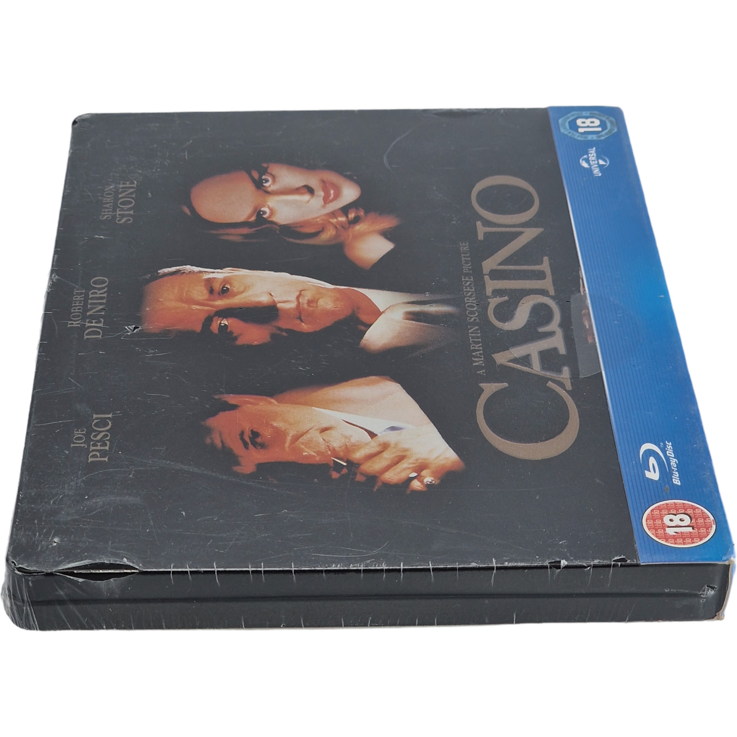 Casino SteelBook Débossé Blu-ray Zavvi Martin Scorsese Robert De Niro Libre[-18]