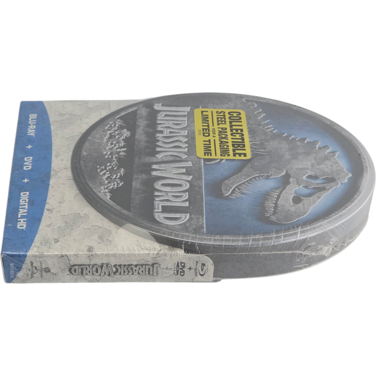 Jurassic World (2015)  Blu-ray Boîtier arrondi collector Metal Débossé  Zone A