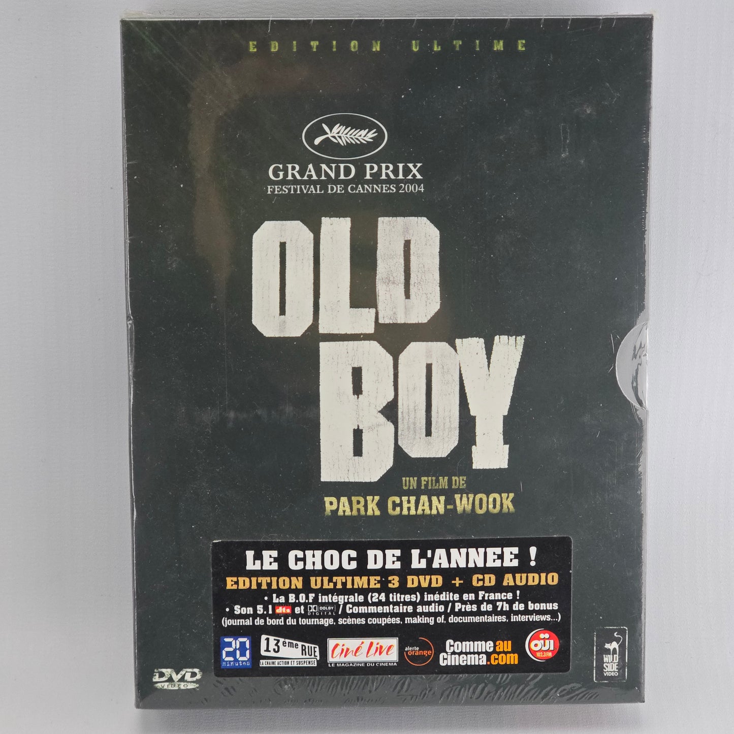 Old boy Edition ultime 3 DVD (Film + Bonus) + 1 CD (Bande originale) DigiPack  Zone 2