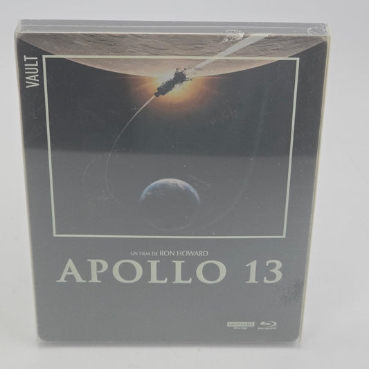 Apollo 13 SteelBook 4K UHD + Blu-ray Film Vault France Tom Hanks Kevin Bacon VF
