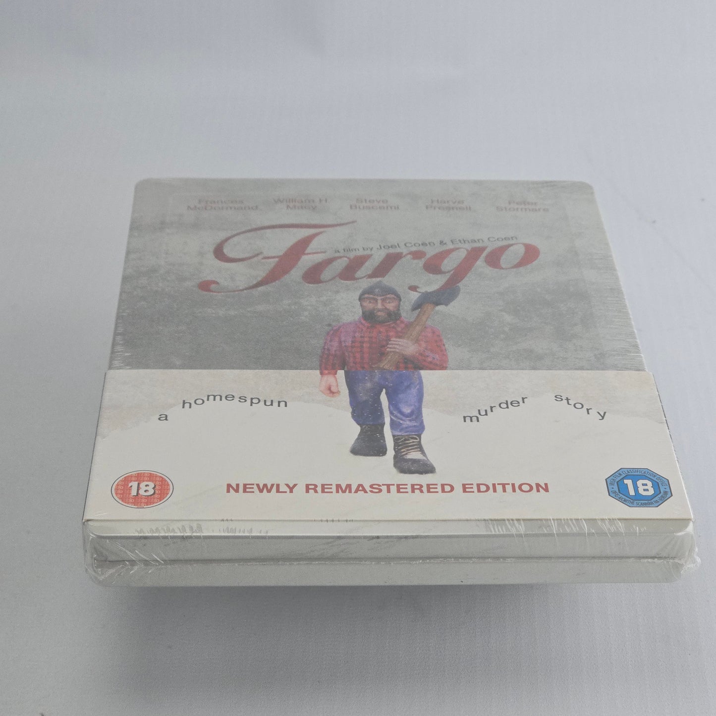 Fargo SteelBook Débossé Blu-ray Zavvi Ltd Joel Coen, Ethan Coen [-18] Zone Libre