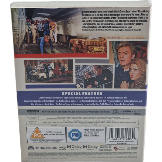 The Italian Job (1969) – Coffret 4K Ultra HD + Blu-ray – Toutes zones – vue 3