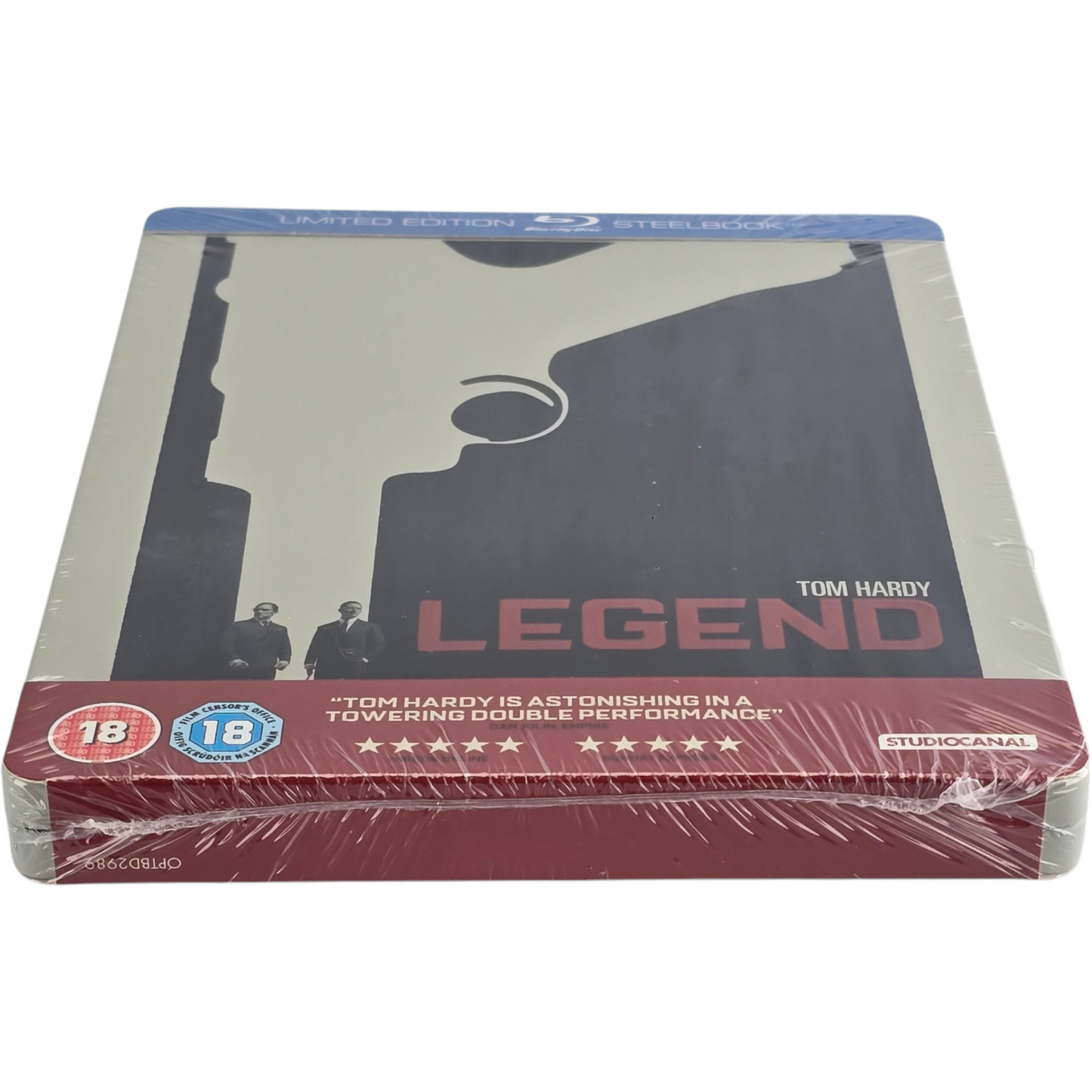 Legend Blu-ray Steelbook titre Débossé Zavvi Exclusive limité Tom Hardy B[-18]