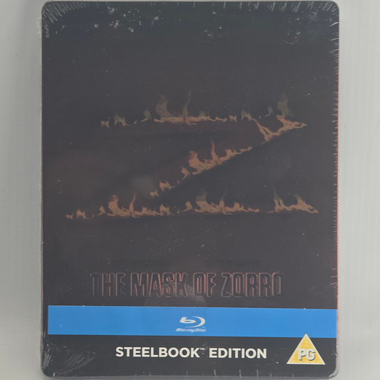 Le Masque de Zorro SteelBook Blu-ray UK Toutes Zones Antonio Banderas Hopkins