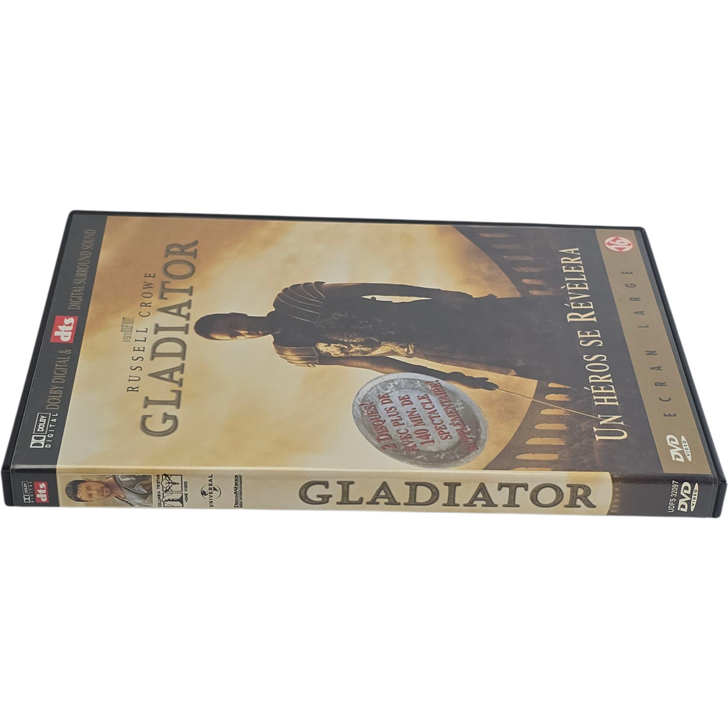 Gladiator DVD Version longue e Ridley Scott  Russell Crowe Zone 2