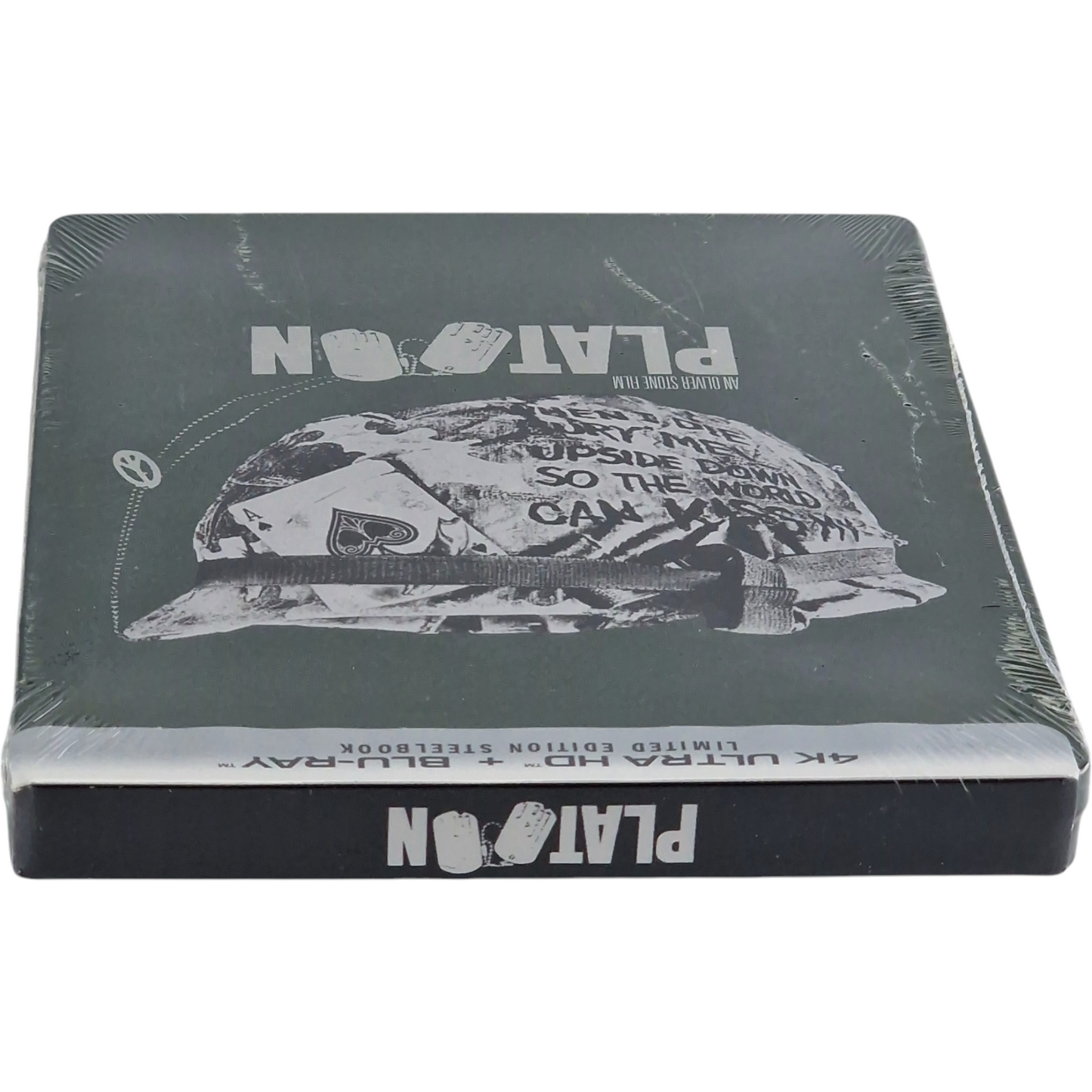 Platoon 1986 SteelBook 4K Ultra HD + Blu-ray 2024 Oliver Stone Zone A [-18]