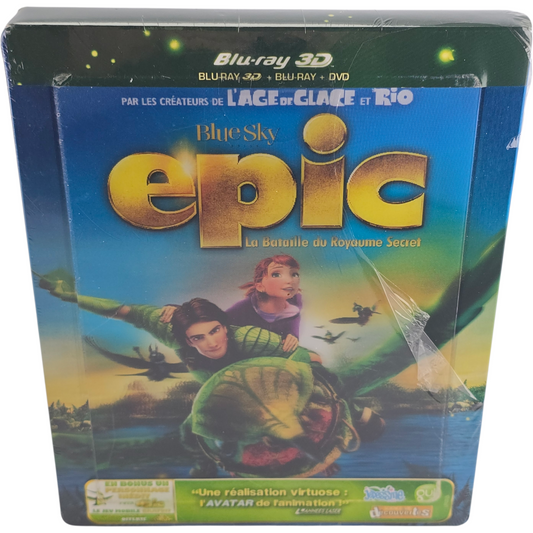 Epic Steelbook Lenticulaire Blu-ray 3D + Blu-ray + DVD Disney Zone B