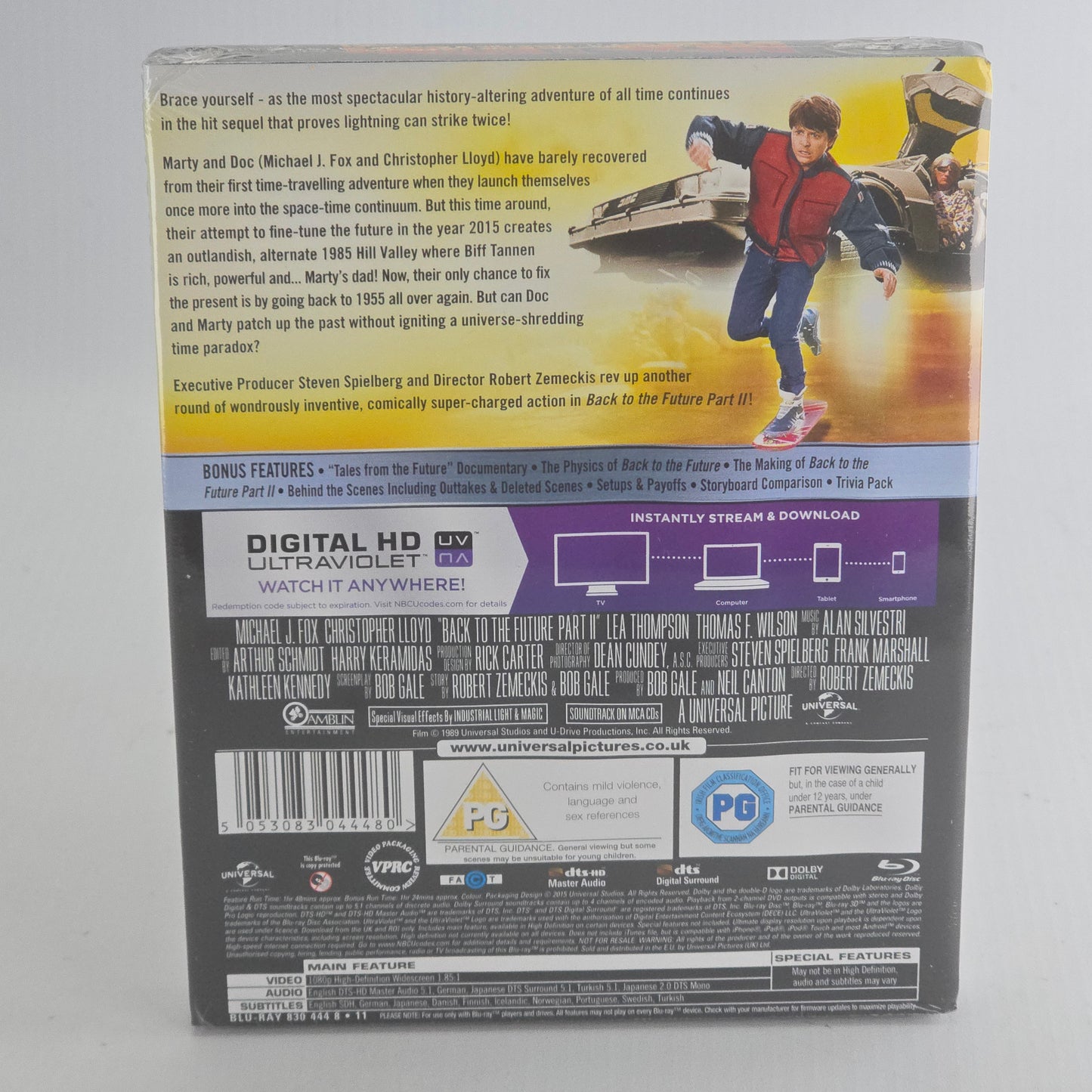 Back to the Future Part II SteelBook Blu-ray + DVD édt Ltd 3000 Ex Zone Libre