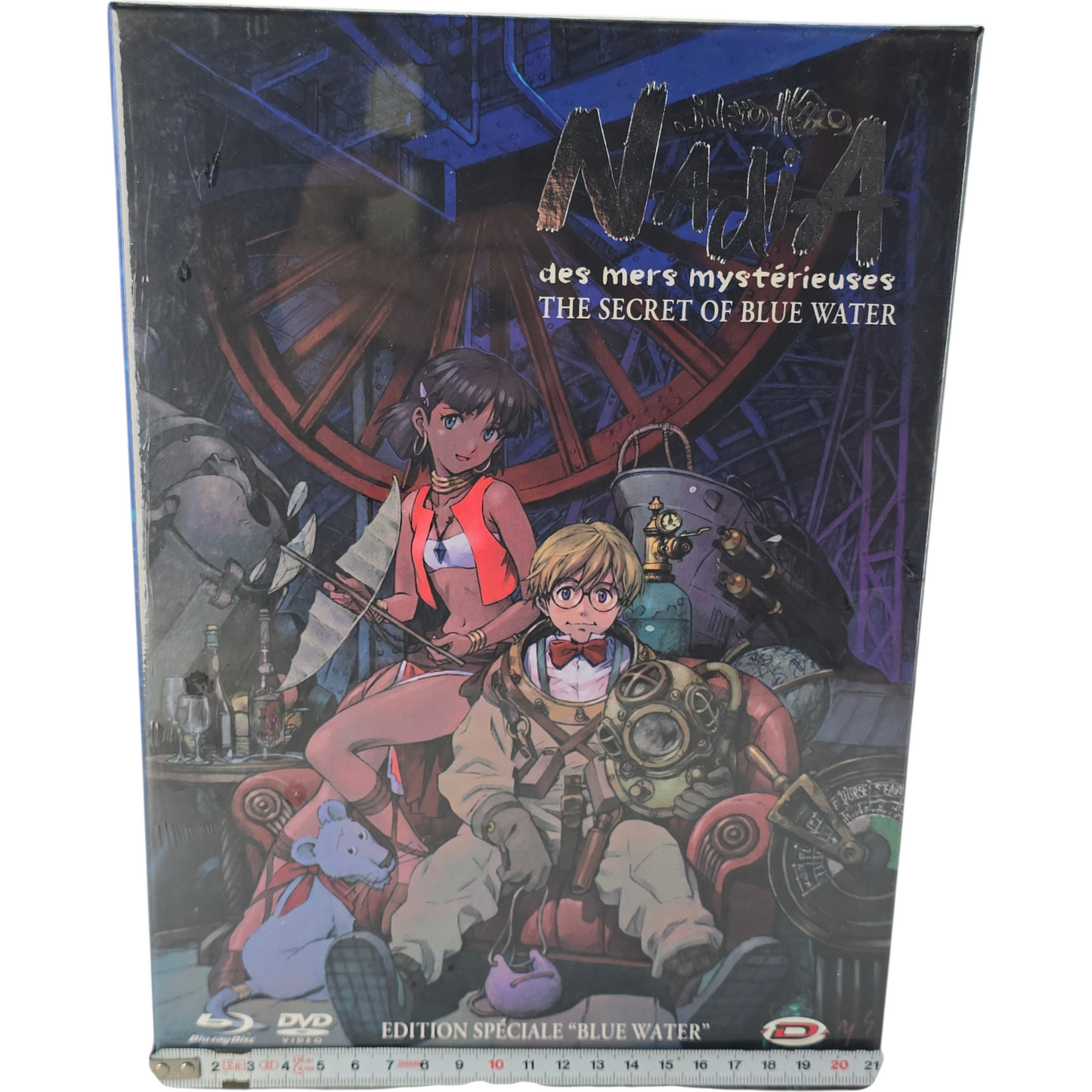 Nadia, le secret de l'eau bleue Blu-ray Collector A4 Limitée Artbook + Guidebook