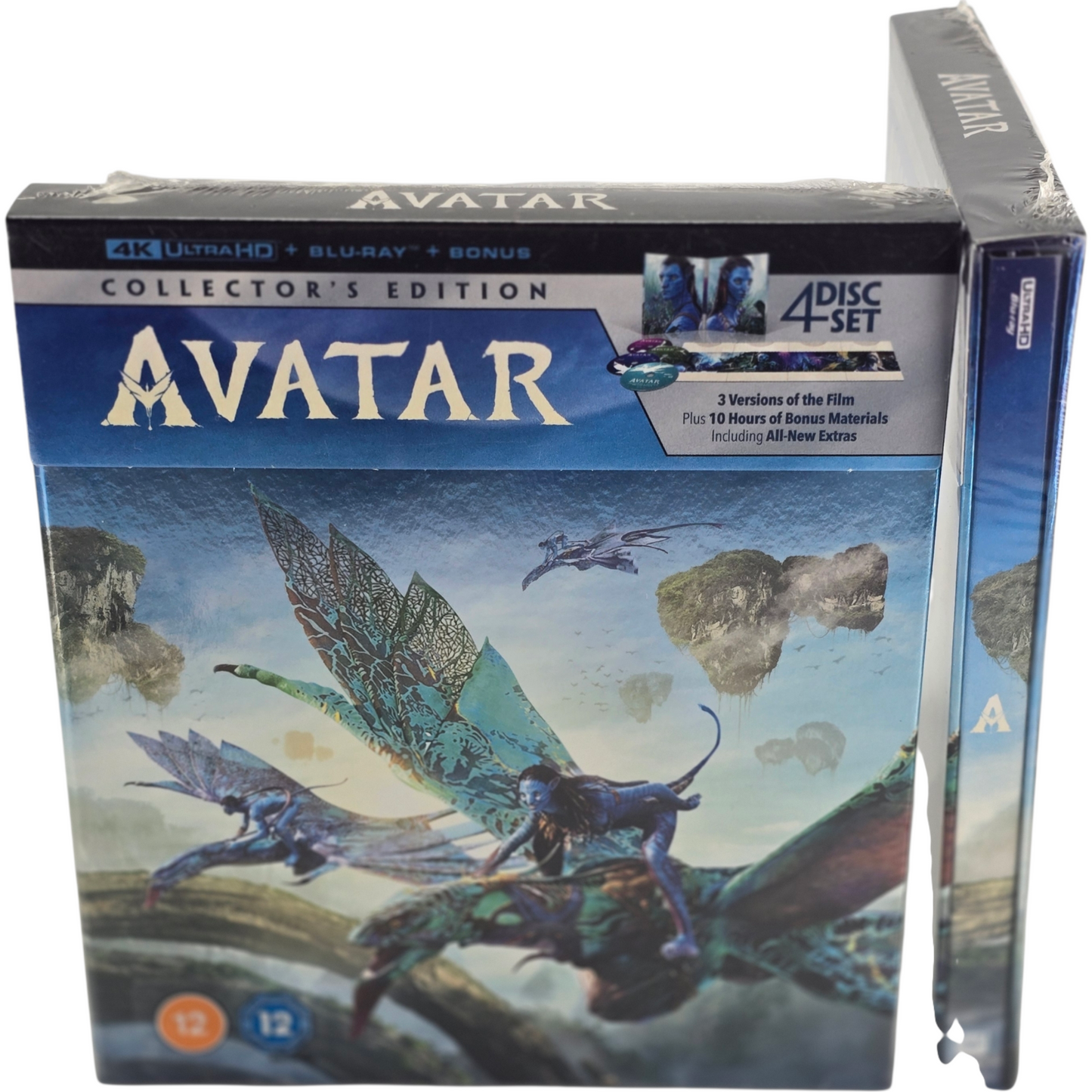 Avatar DigiPack 4K Ultra HD + Blu-ray Collector's Edition 4 Disques Zone Libre