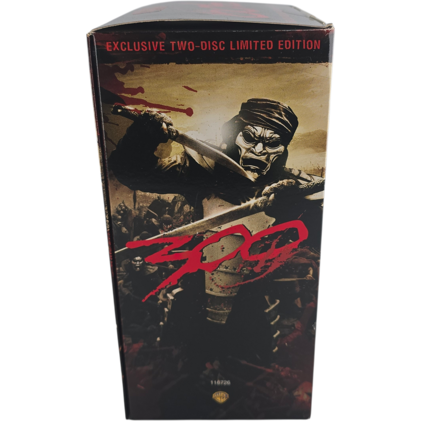 300 DVD Collector's Boîtier Collector avec figurine/masque spartiate Zone A
