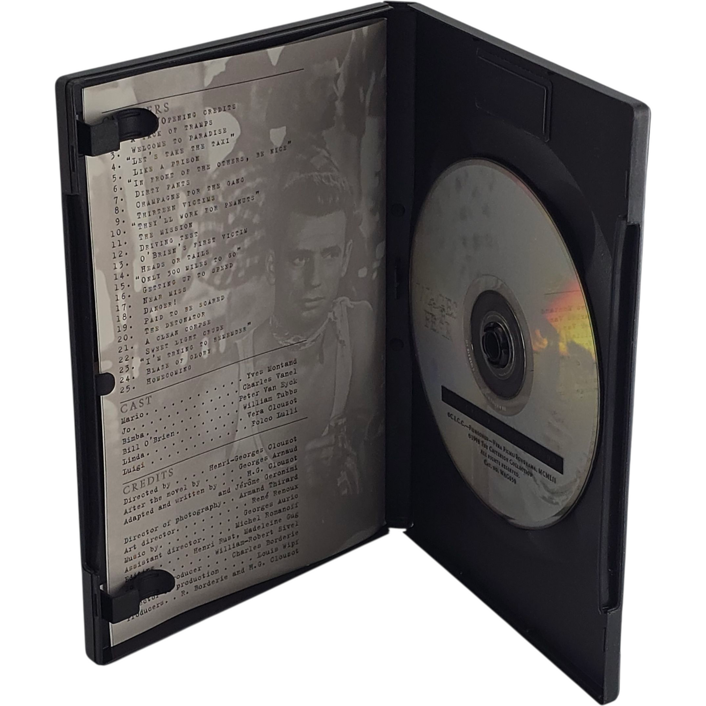 Le salaire de la peur DVD Criterion Collection  Yves Montand,The Wages of Fear Zone 1