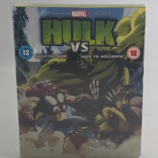 Hulk Vs Thor Wolverine SteelBook Blu-ray Marvel UK Édition limitée Zone B