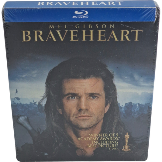 Braveheart 1995 Blu-ray SteelBook Mel Gibson  2013  Region  A  [-18]