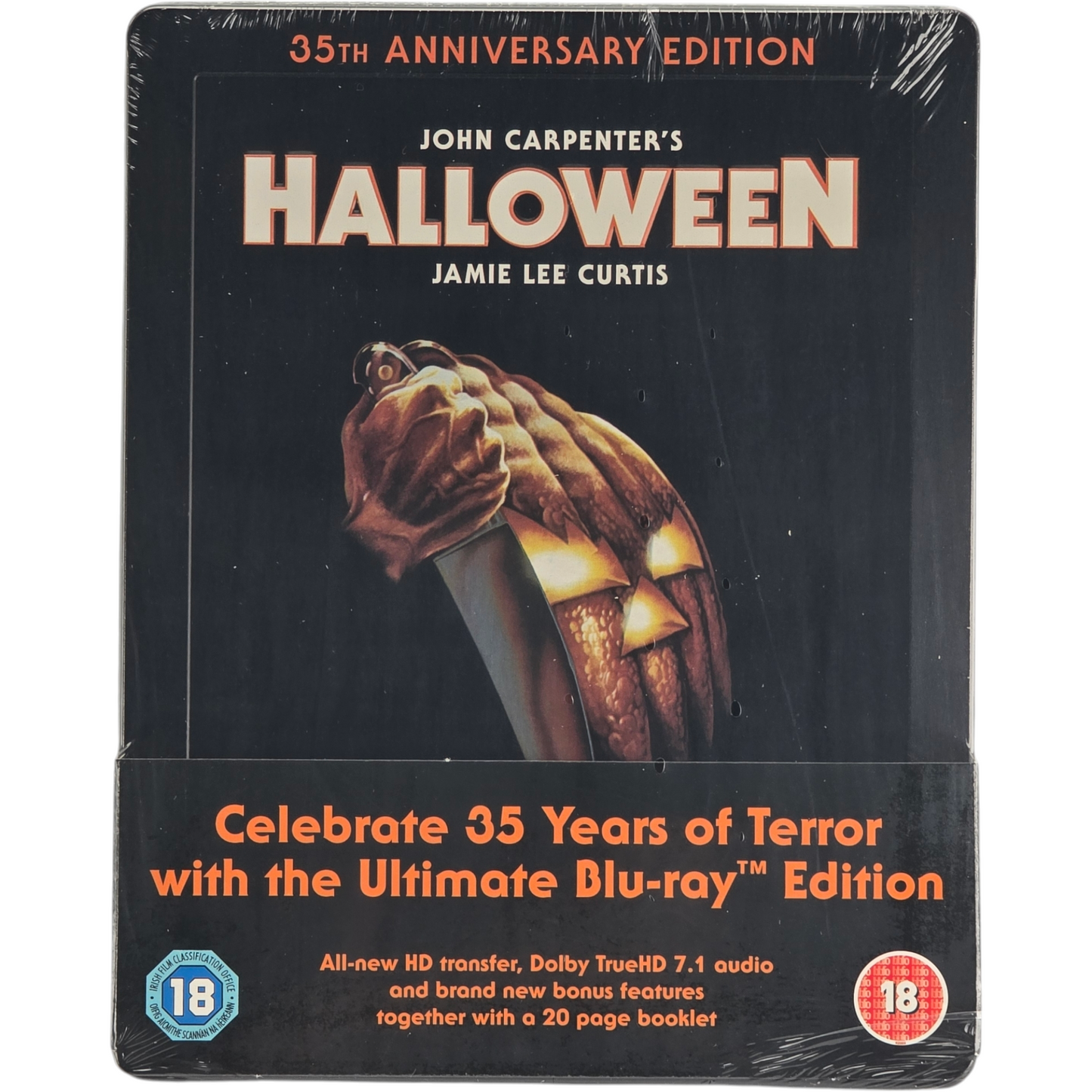 Halloween: John Carpenter Blu-ray SteelBook Zavvi Débossé 2013 Zone B [-18]