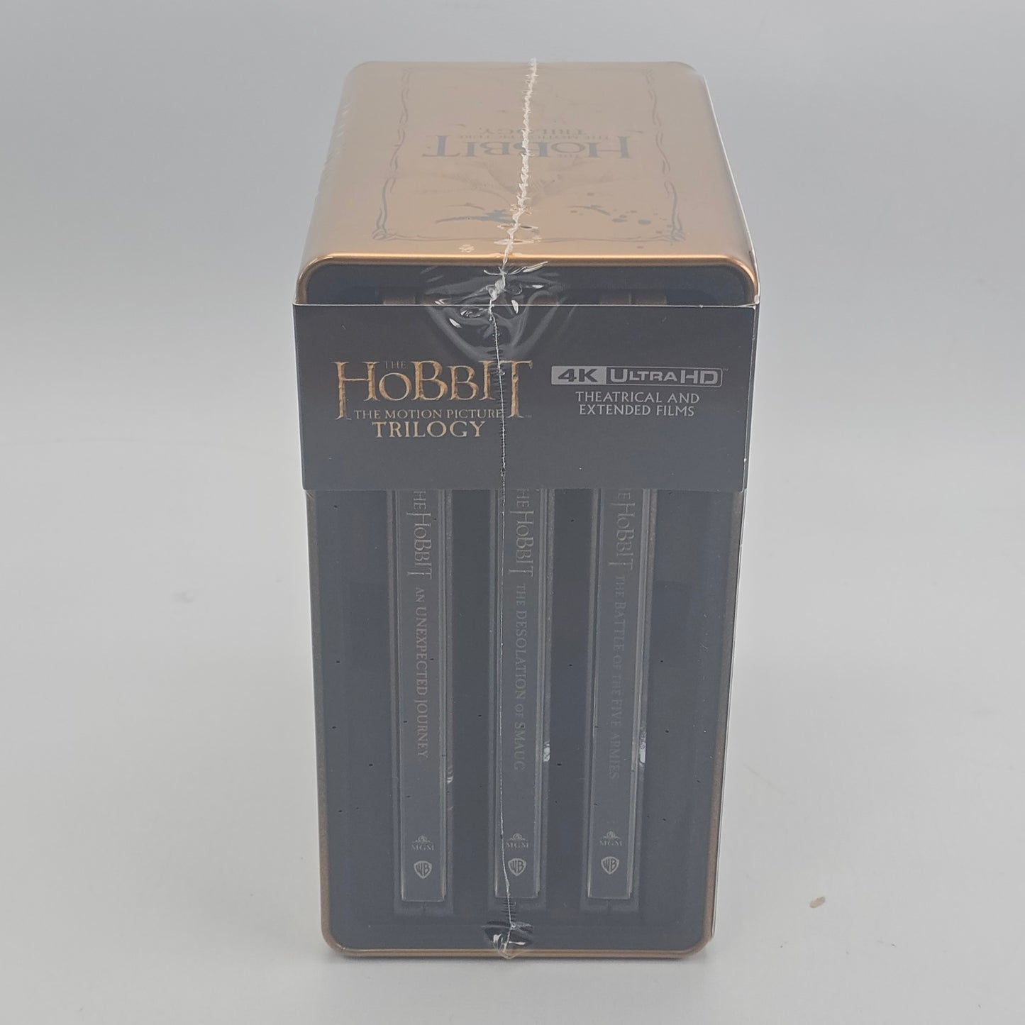 The Hobbit: The Motion Picture Trilogy : Steelbook 4K Ultra HD   Extended B